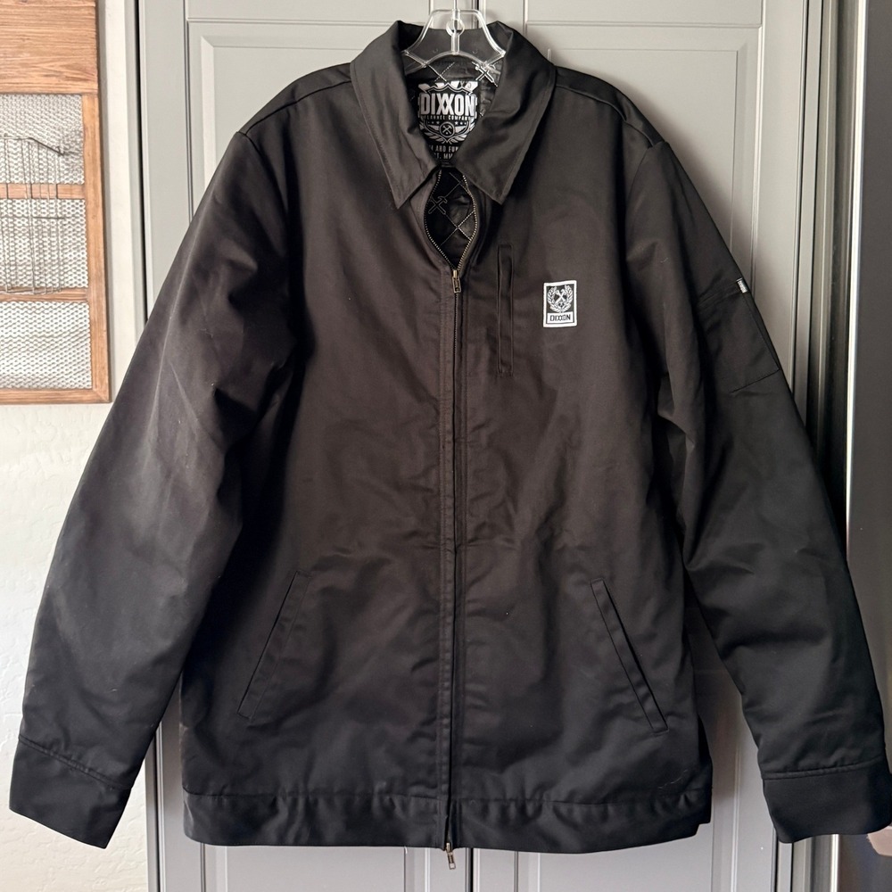 Dixxon Flannel Co Kennedy Lined Work Jacket, Black, XLT (NWOT)